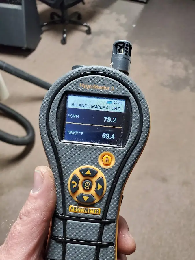 Moisture meter humidity assessment for Fire & Smoke Damage Restoration in Minnetrista